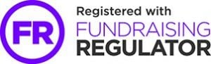 Registered with Fundraising Regular logo